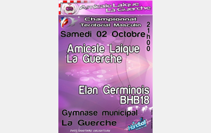 A.L.LA GUERCHE / H ELAN GERMINOIS - BHB18  21H00