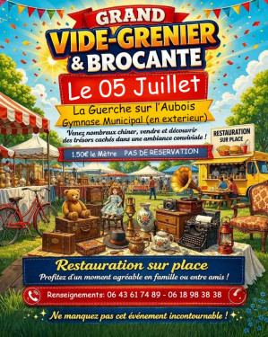 Brocante de l'Amicale Laique La Guerche
