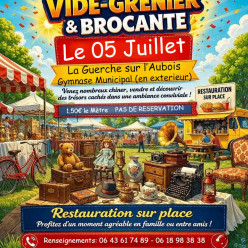 Brocante de l'Amicale Laique La Guerche